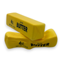 Two yellow blocks of butter with '4oz' and 'SALTED BUTTER' text on a white background