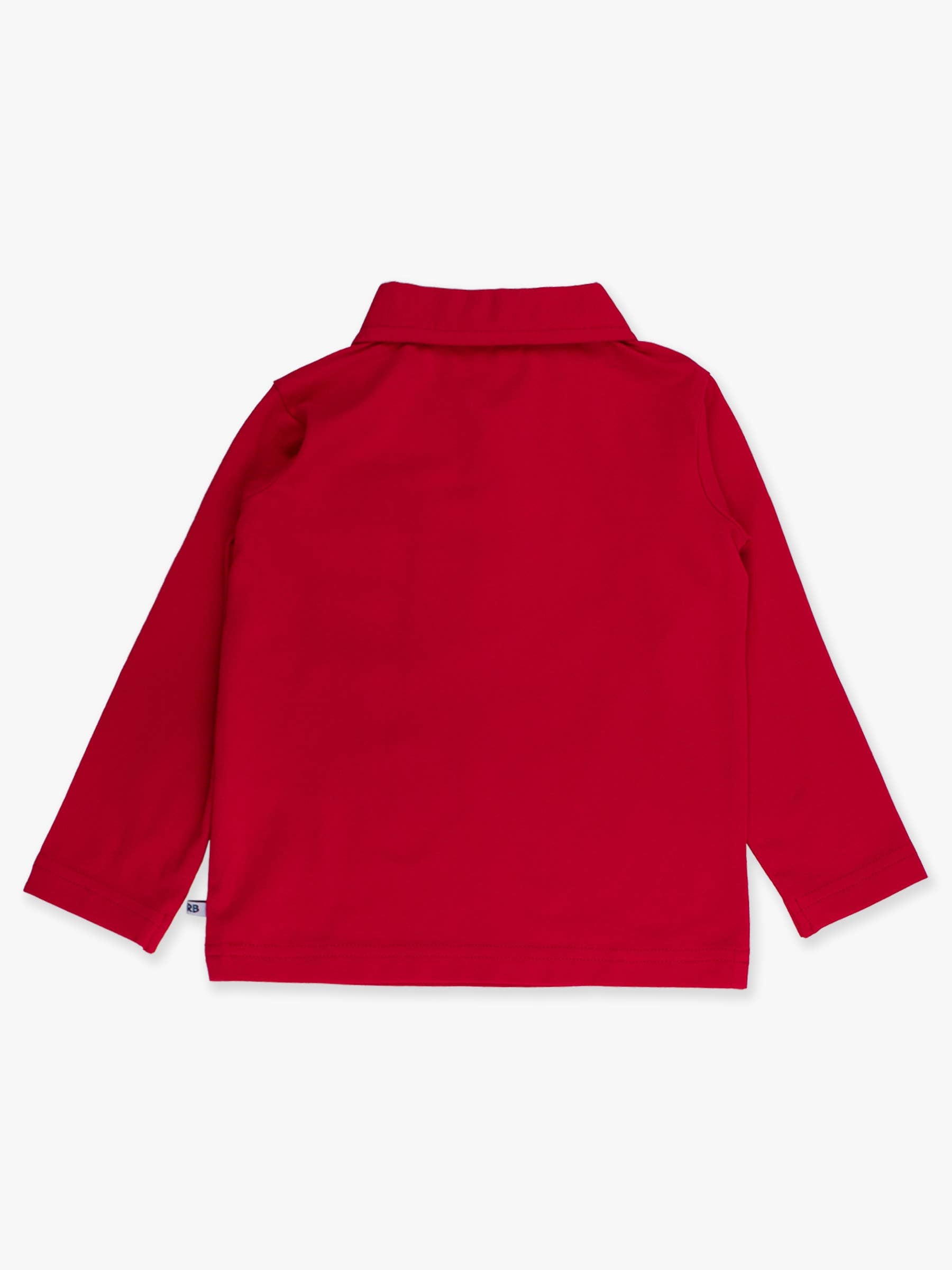 Red jacket on a white background