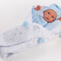 Llorens - 13.8" Anatomically-Correct Newborn Doll Kayden With Blanket