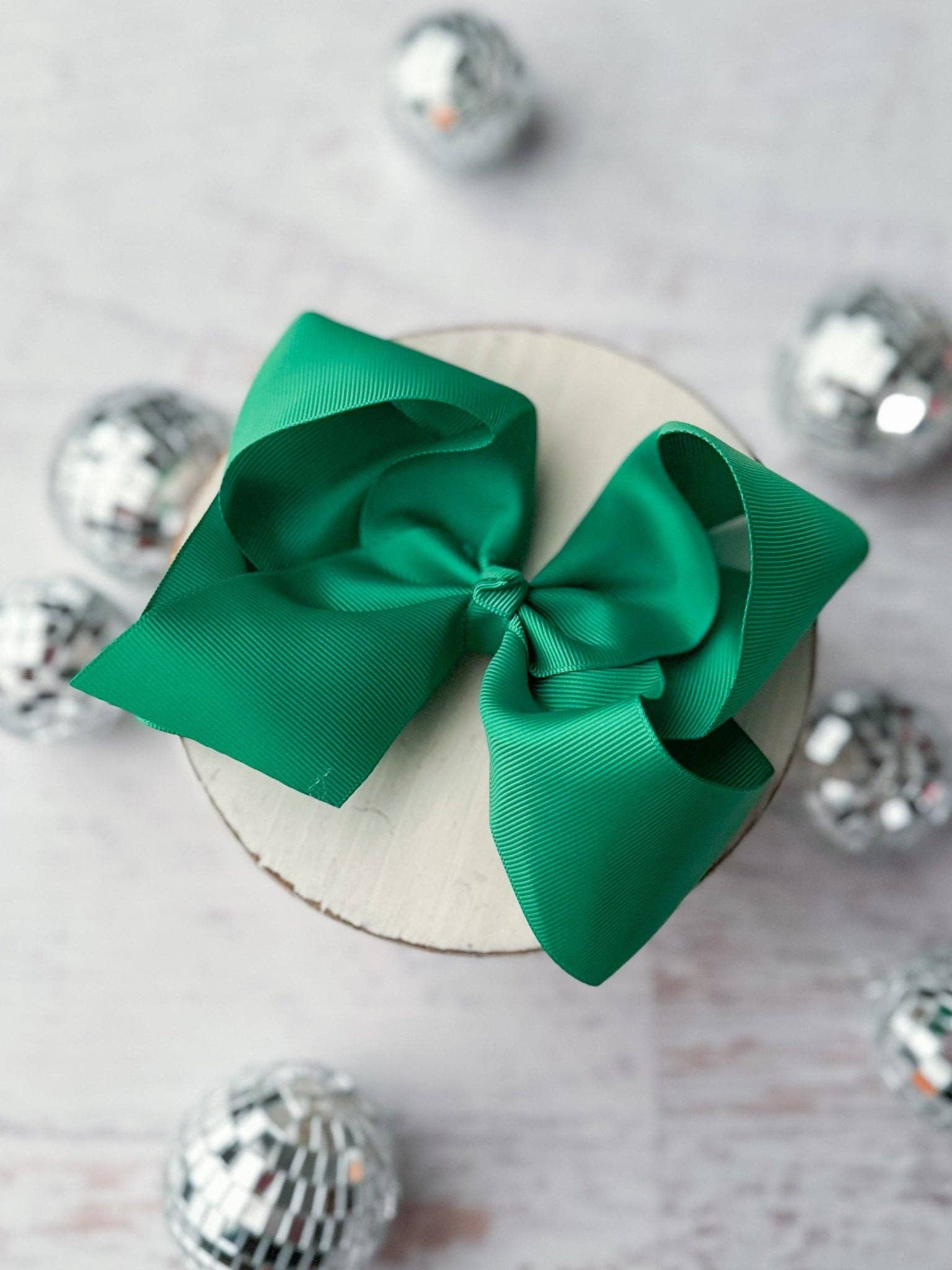 The Hair Bow Company - 5.5" Oversize Grosgrain Hair Bow | Alligator Clip or (Headband - Coming Soon)