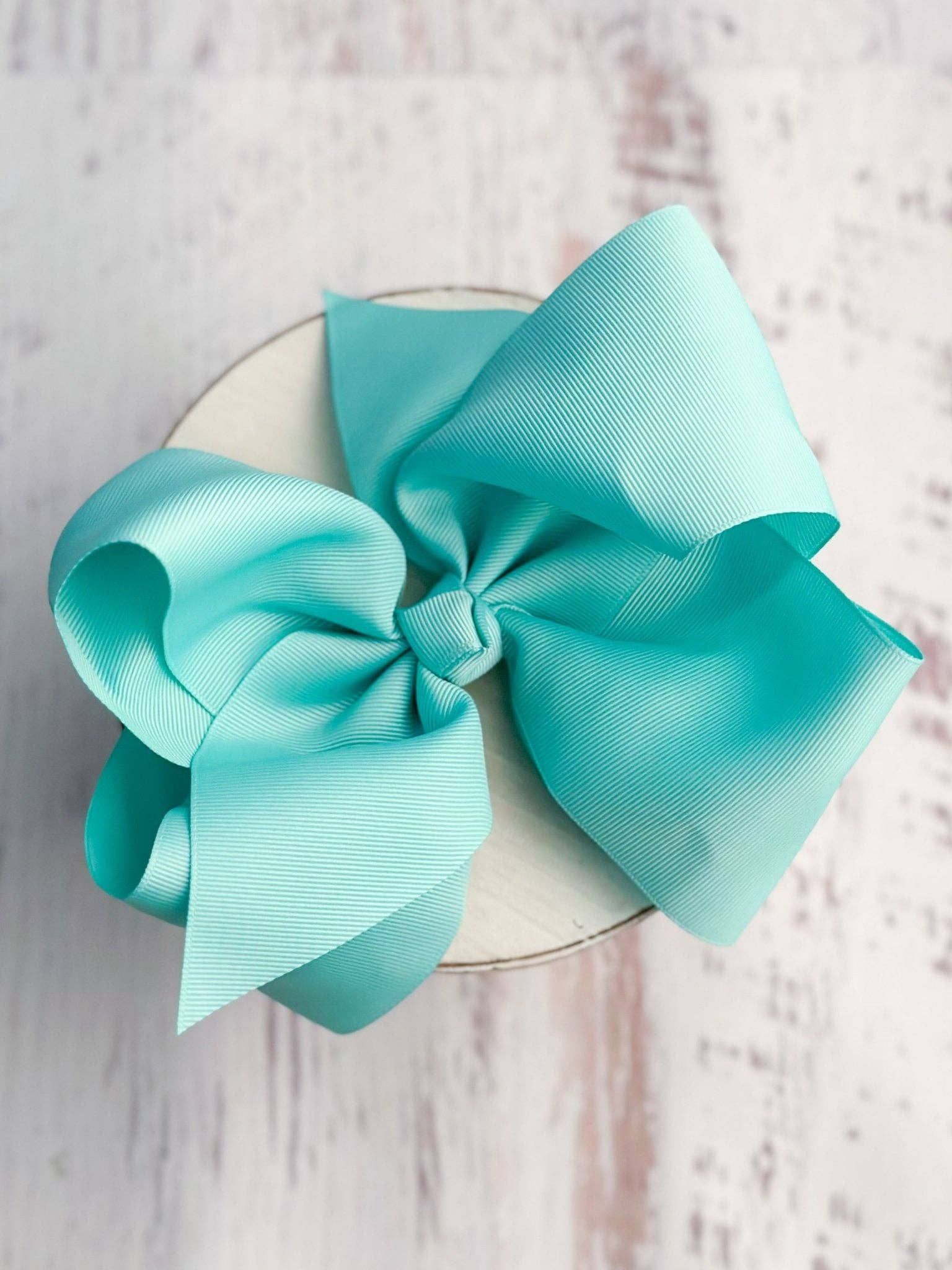 The Hair Bow Company - 6.5" Texas Size Grosgrain Hair Bow | Alligator or French Clip