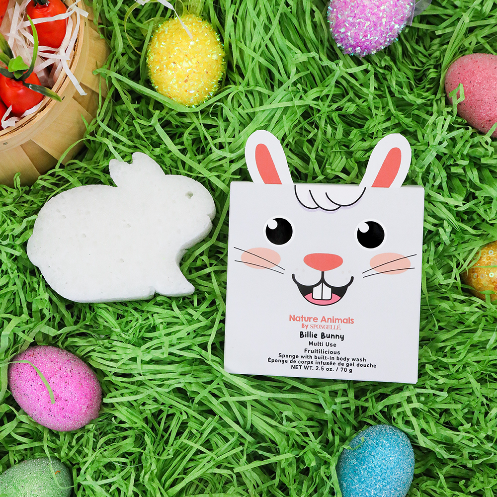 Spongellé | Billie Bunny Nature Animals Sponge  | Kids