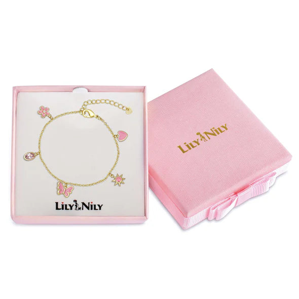 Summer Charms Bracelet(Pink)