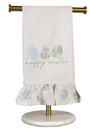 Haven Eggs Ruffle Hand Towel   White/Multi