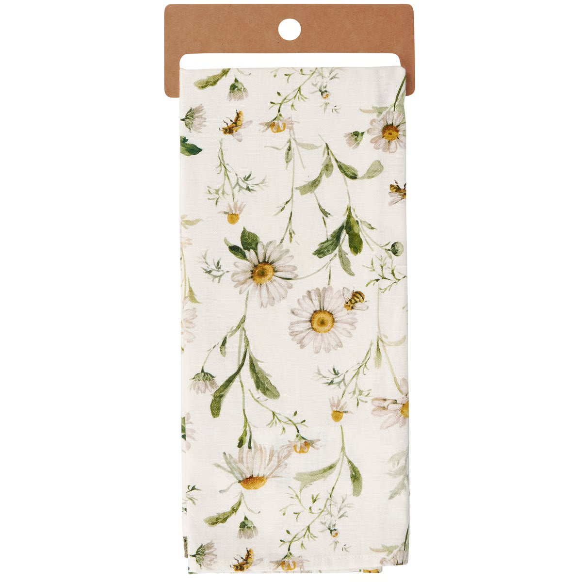 Floral patterned product on a white background