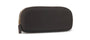 Lilac silicone eyeglass case with Peepers logo on a white background