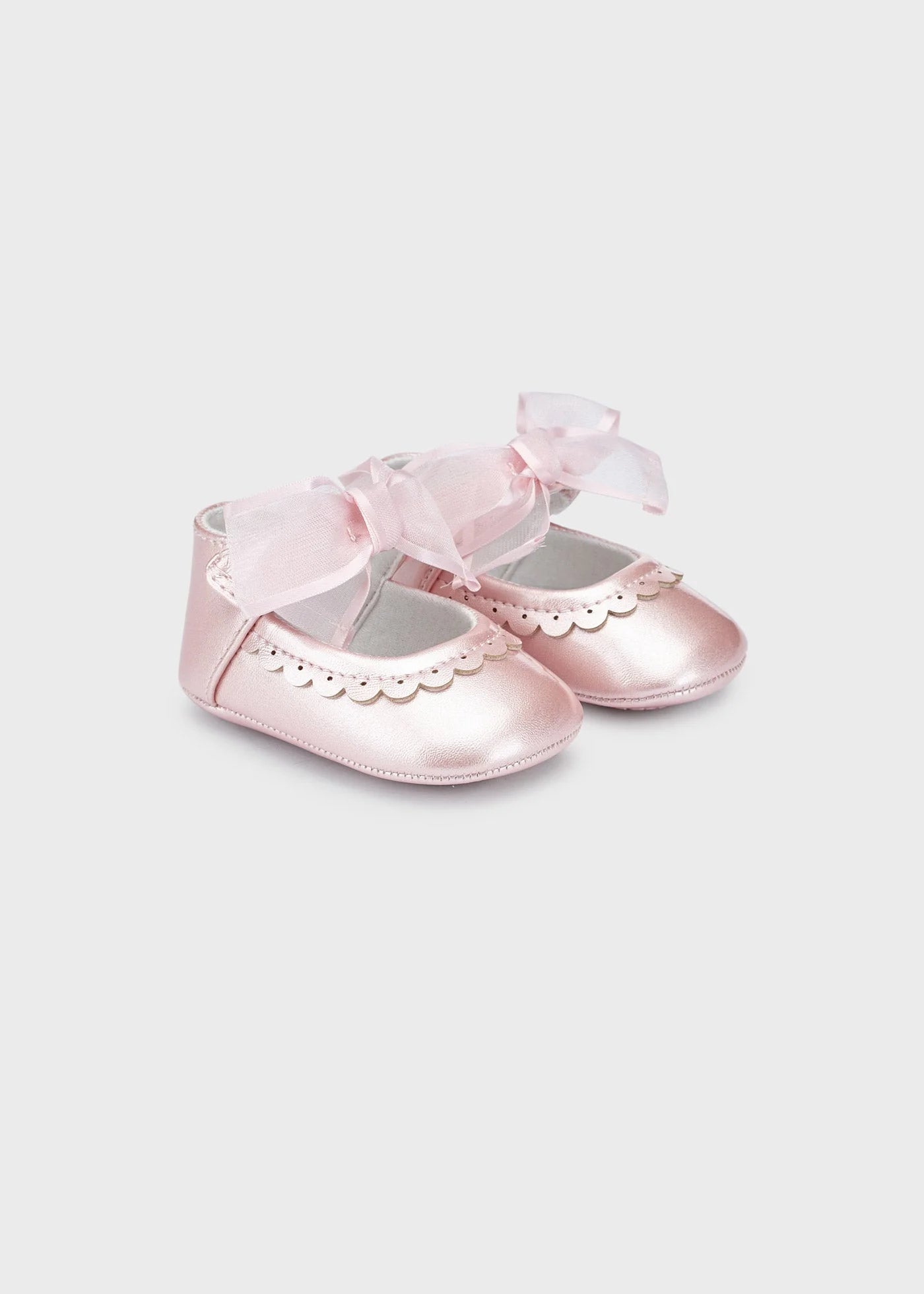Mayoral Mary Jane Shoe with Bow - Size 18(US 3)