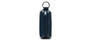 blue key ring case on a white background