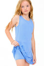 Good Girl - Cross-strap Back Mini Dress