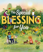 Book cover of 'This Special Blessing for You' with children in a garden setting.