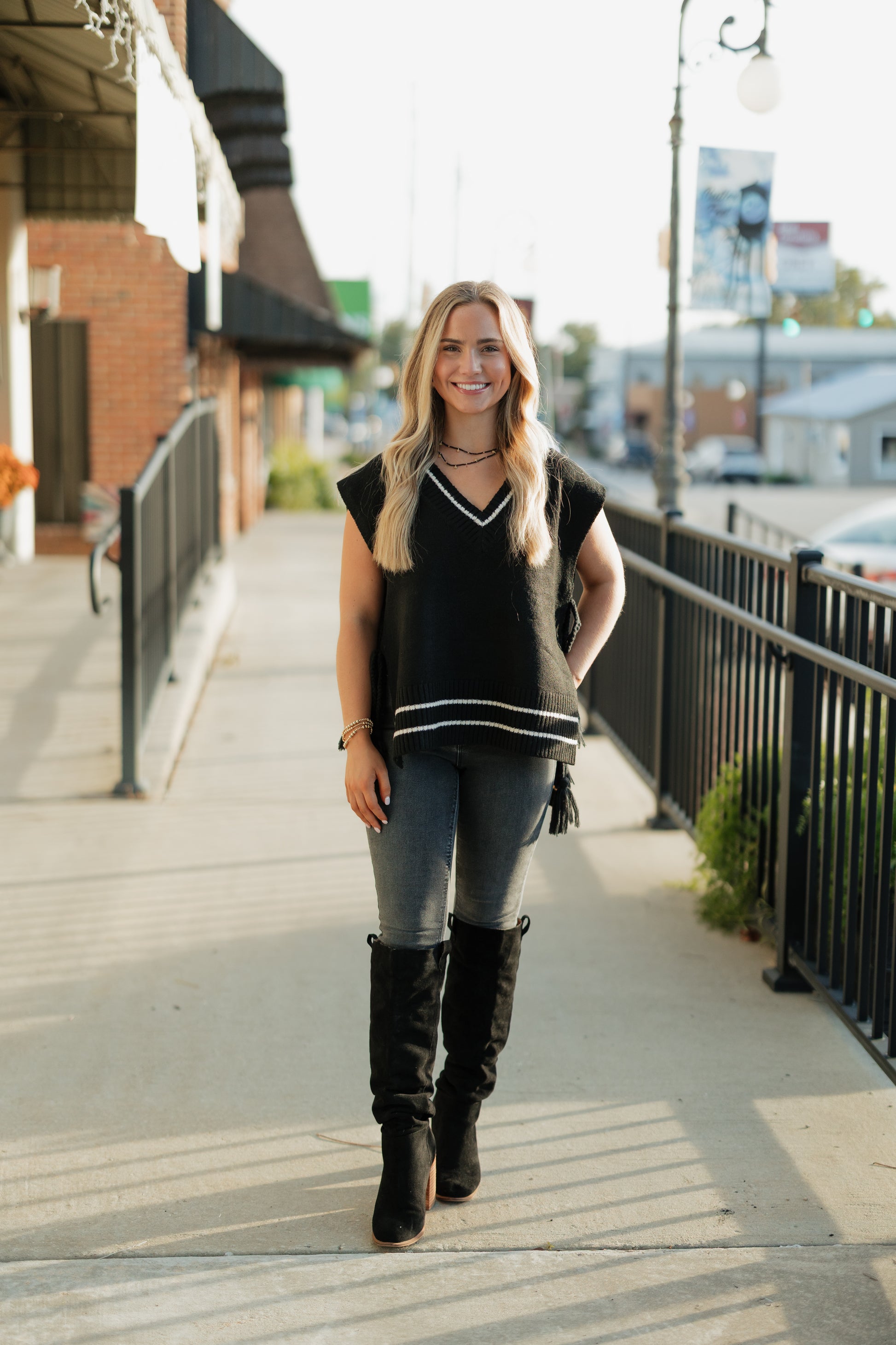 Oversize Sleeveless Sweater