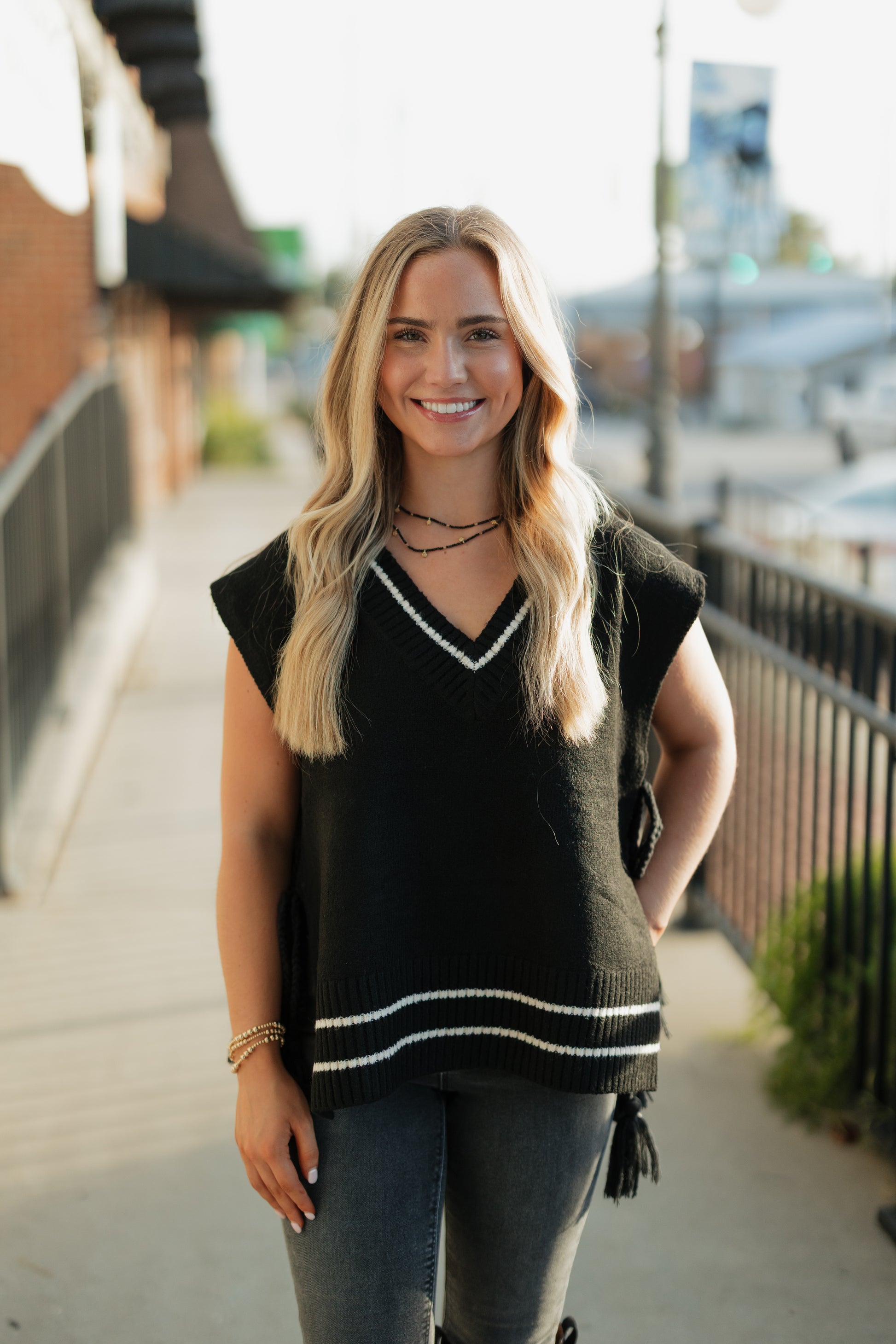 Oversize Sleeveless Sweater