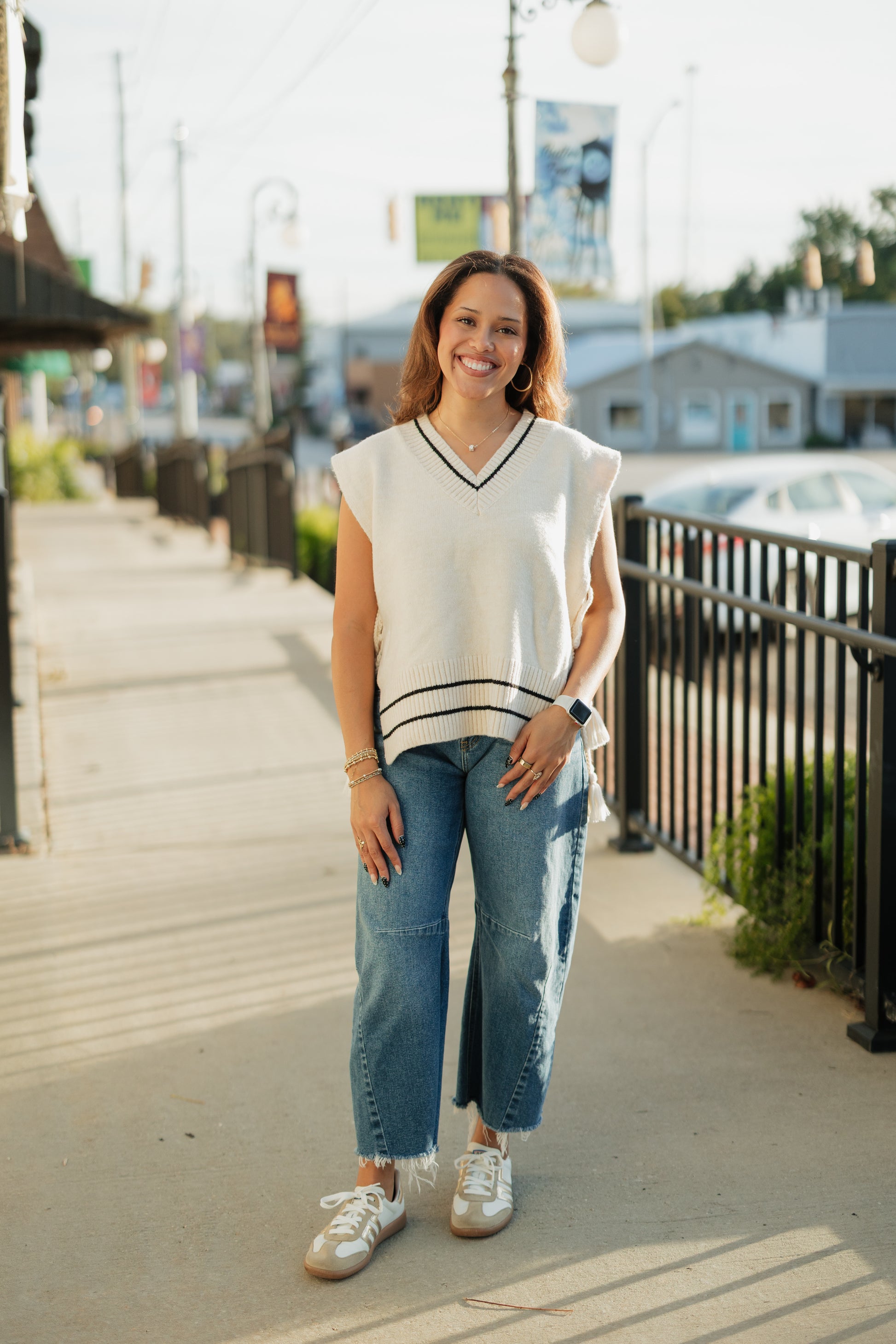 Oversize Sleeveless Sweater
