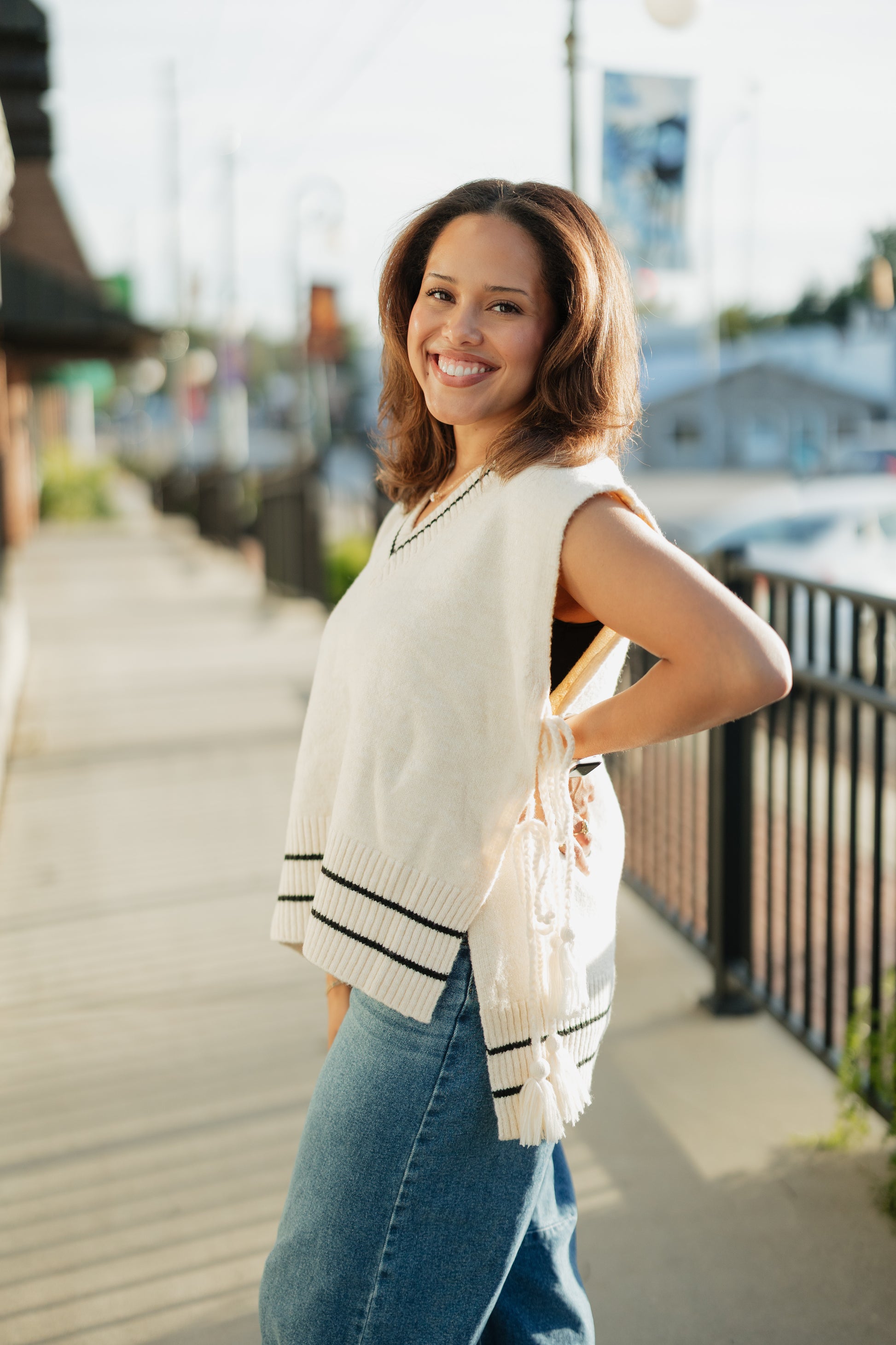 Oversize Sleeveless Sweater