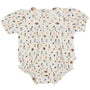 Navy Tiger Pom Bamboo Bubble