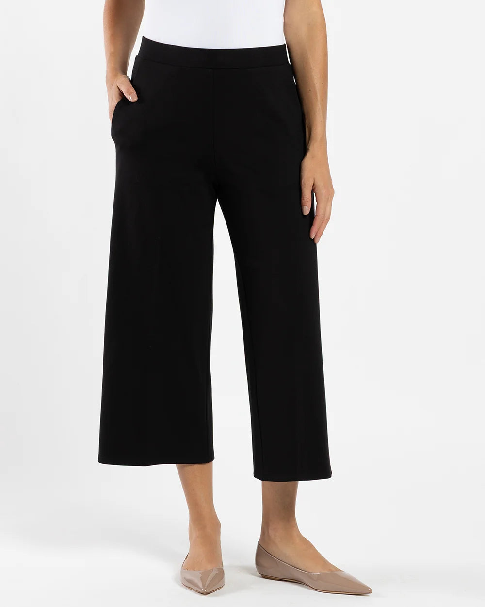 Lolly Ponte Cropped Pants