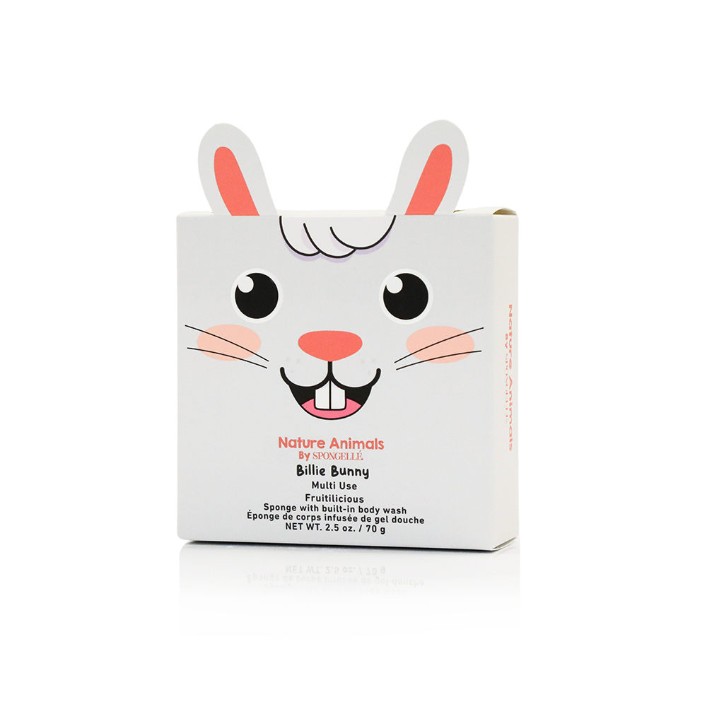 Spongellé | Billie Bunny Nature Animals Sponge  | Kids