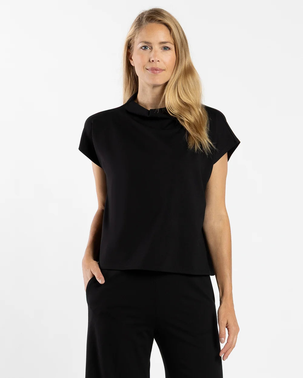 Tillie Ponte Blouse