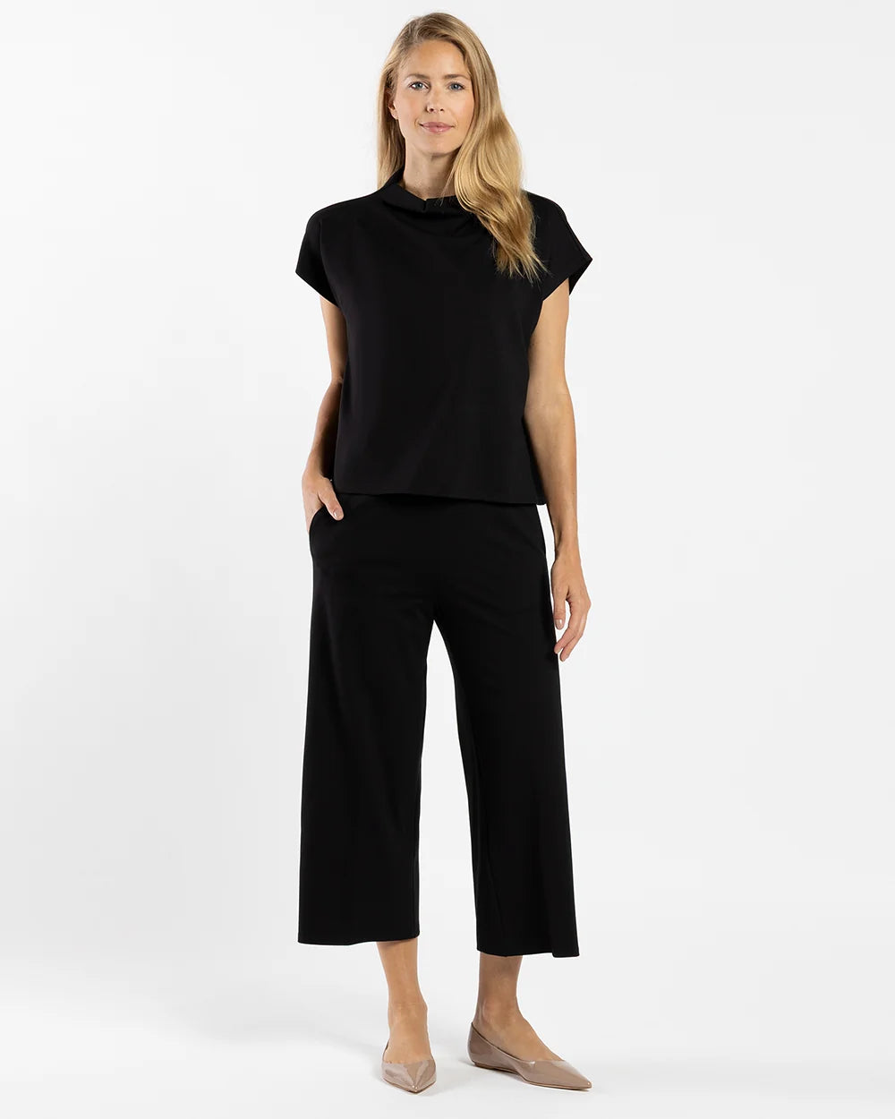 Lolly Ponte Cropped Pants