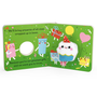 Children's book with colorful illustrations on a white background