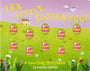 Book cover of 'Ten Little Easter Eggs' with colorful eggs and a purple sky.