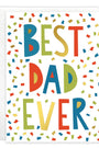 GINA B DESIGNS - Father's Day Greeting Card - Dad Confetti
