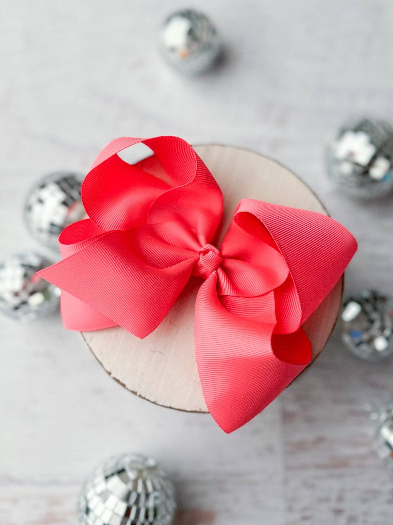 The Hair Bow Company - 5.5" Oversize Grosgrain Hair Bow | Alligator Clip or (Headband - Coming Soon)