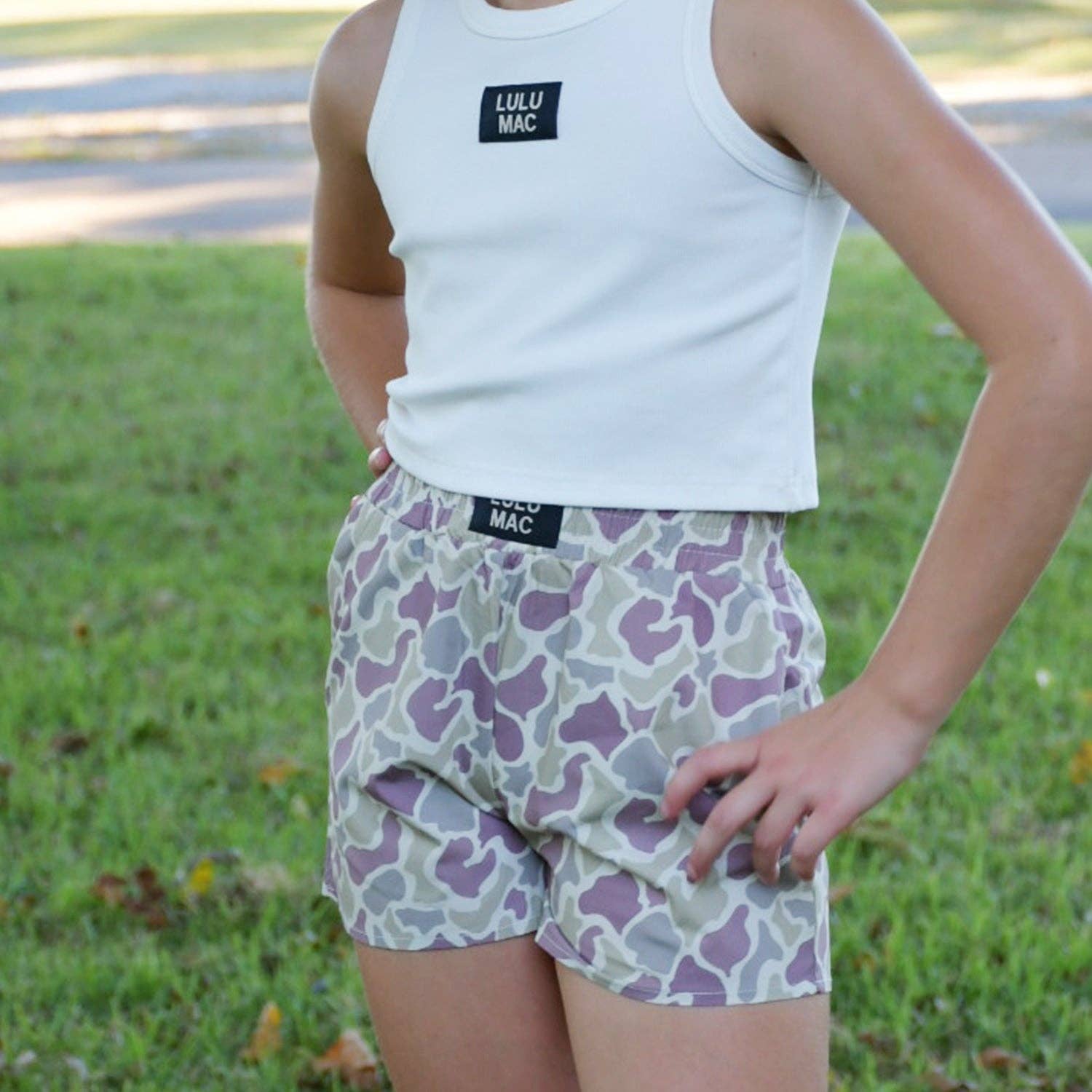 Girlie Girl Originals - LM-KSH-1005-Light Camo KIDS SHORTS