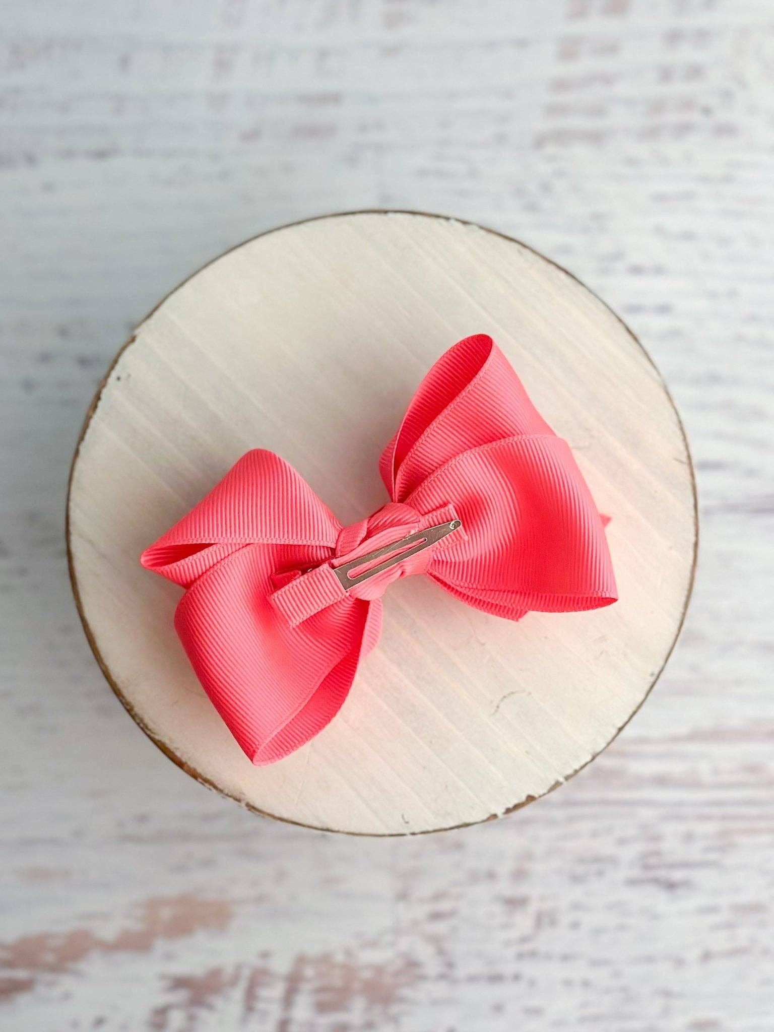 The Hair Bow Company - 4" Essential Grosgrain Hair Bow | Clip or Headband