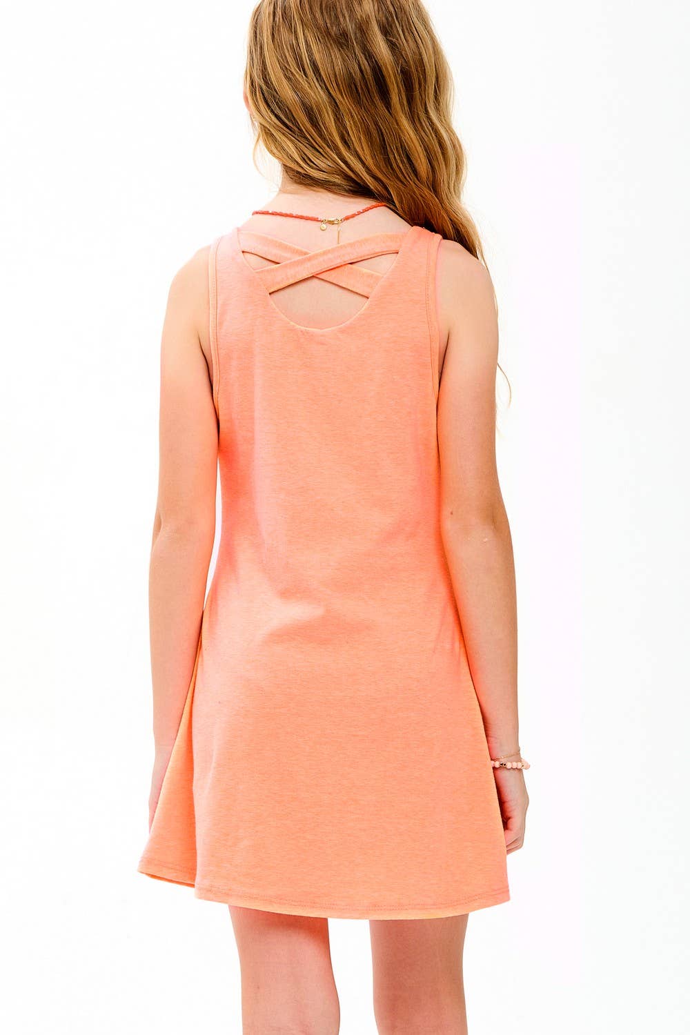 Good Girl - Cross-strap Back Mini Dress