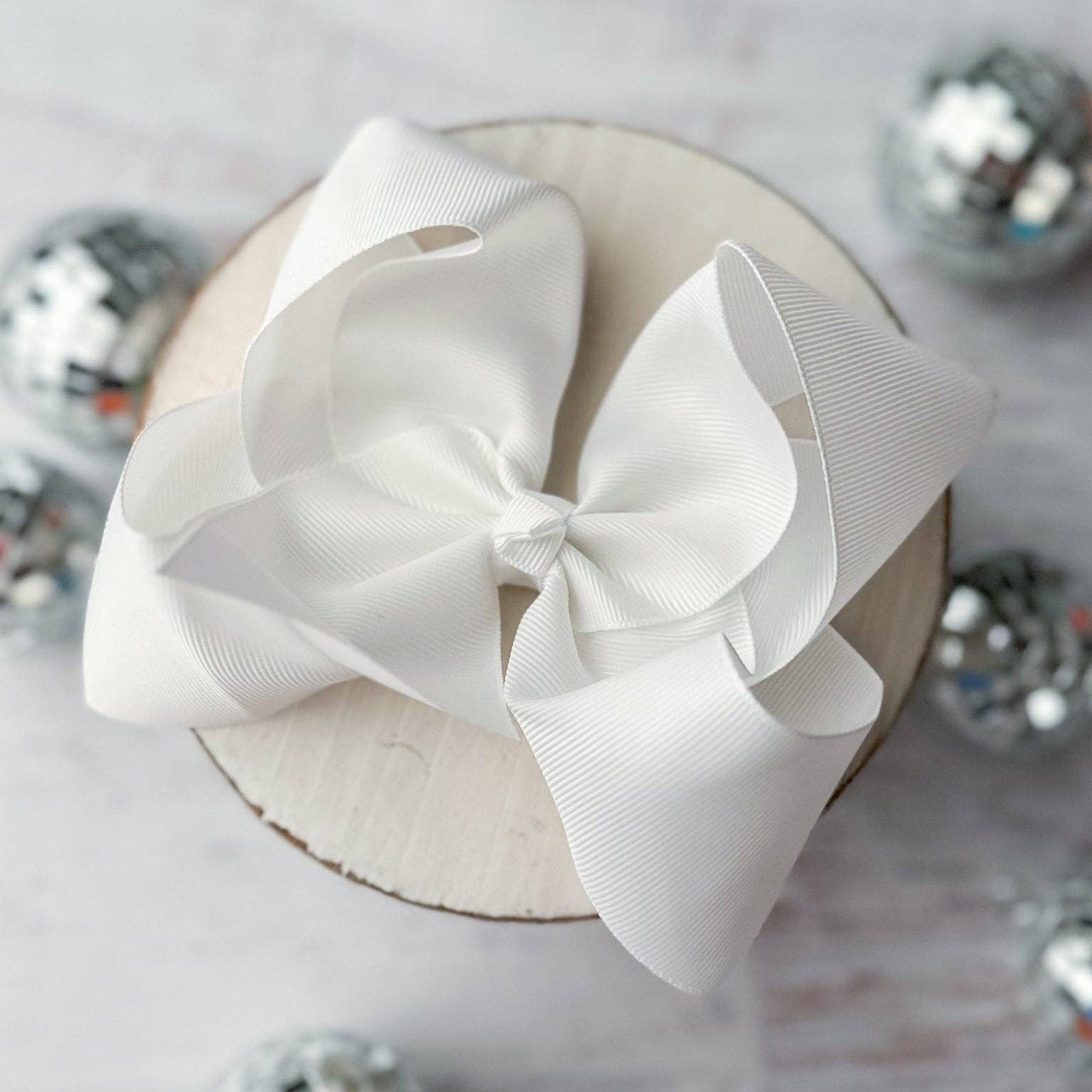 The Hair Bow Company - 5.5" Oversize Grosgrain Hair Bow | Alligator Clip or (Headband - Coming Soon)