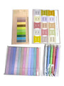 Bible cover insert set with color page tabs, labels, and markers