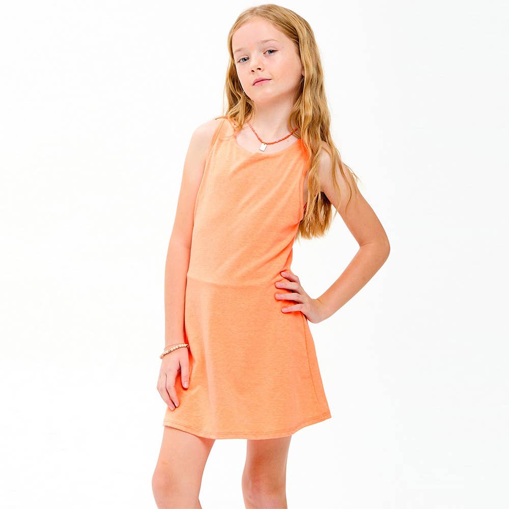 Good Girl - Cross-strap Back Mini Dress