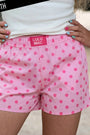 Girlie Girl Originals - LM-KSH-1009-Light Pink/Pink Small Polka Dot KIDS SHORTS