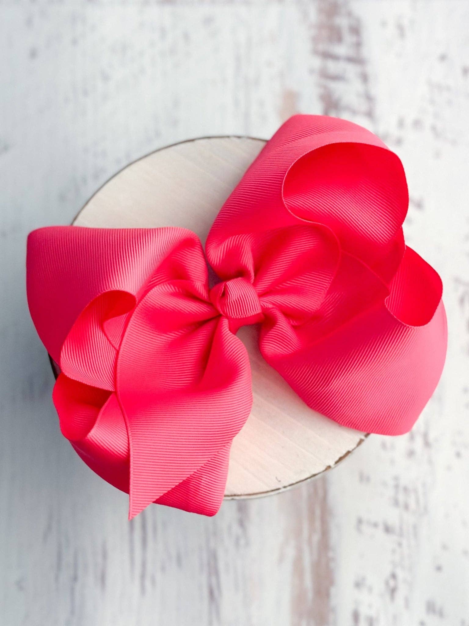 The Hair Bow Company - 6.5" Texas Size Grosgrain Hair Bow | Alligator or French Clip