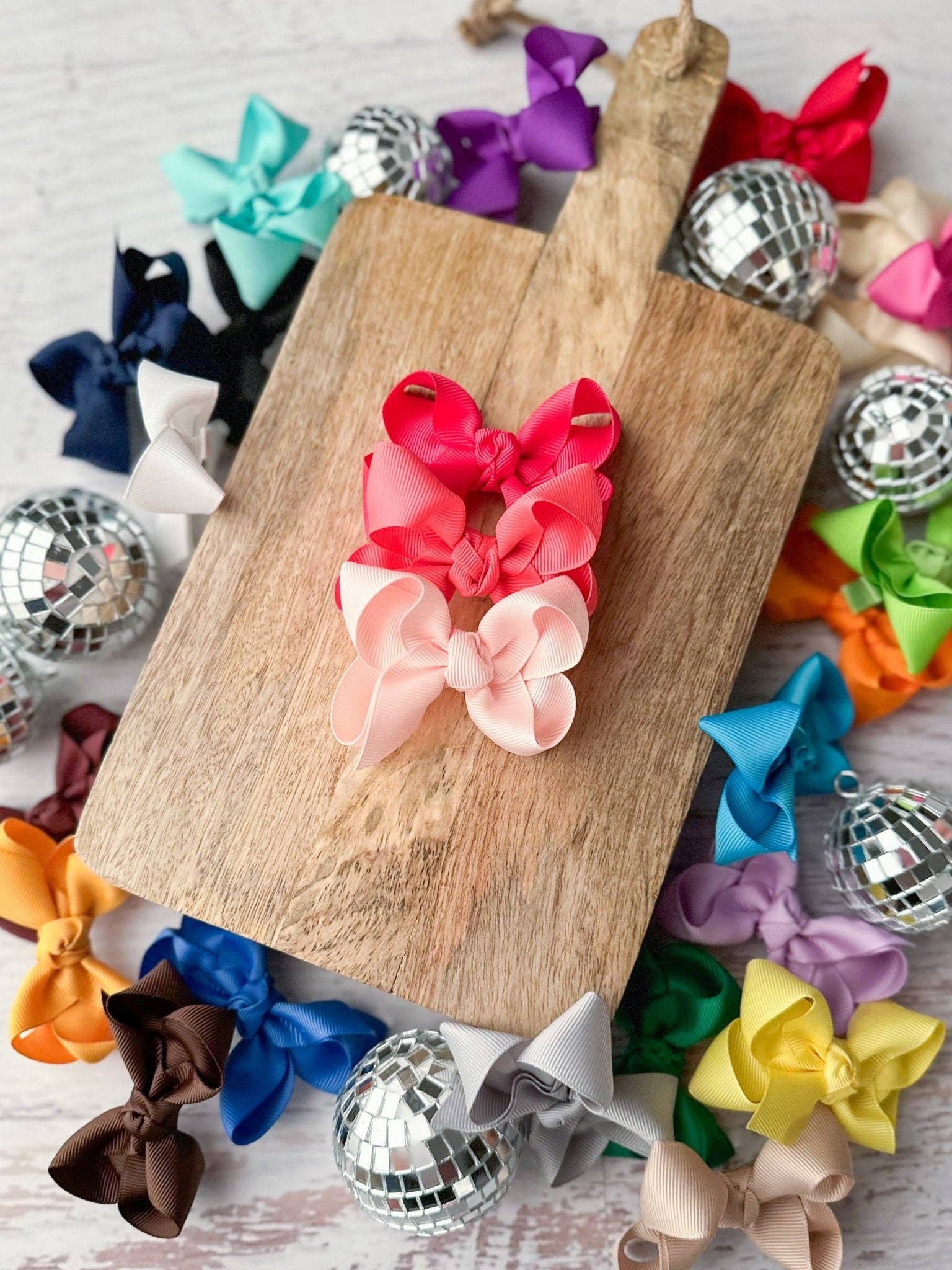 The Hair Bow Company - 3" Original Grosgrain Hair Bow | Clip or Headband