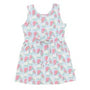 Girls Sleeveless Hydrangea Skort Dress