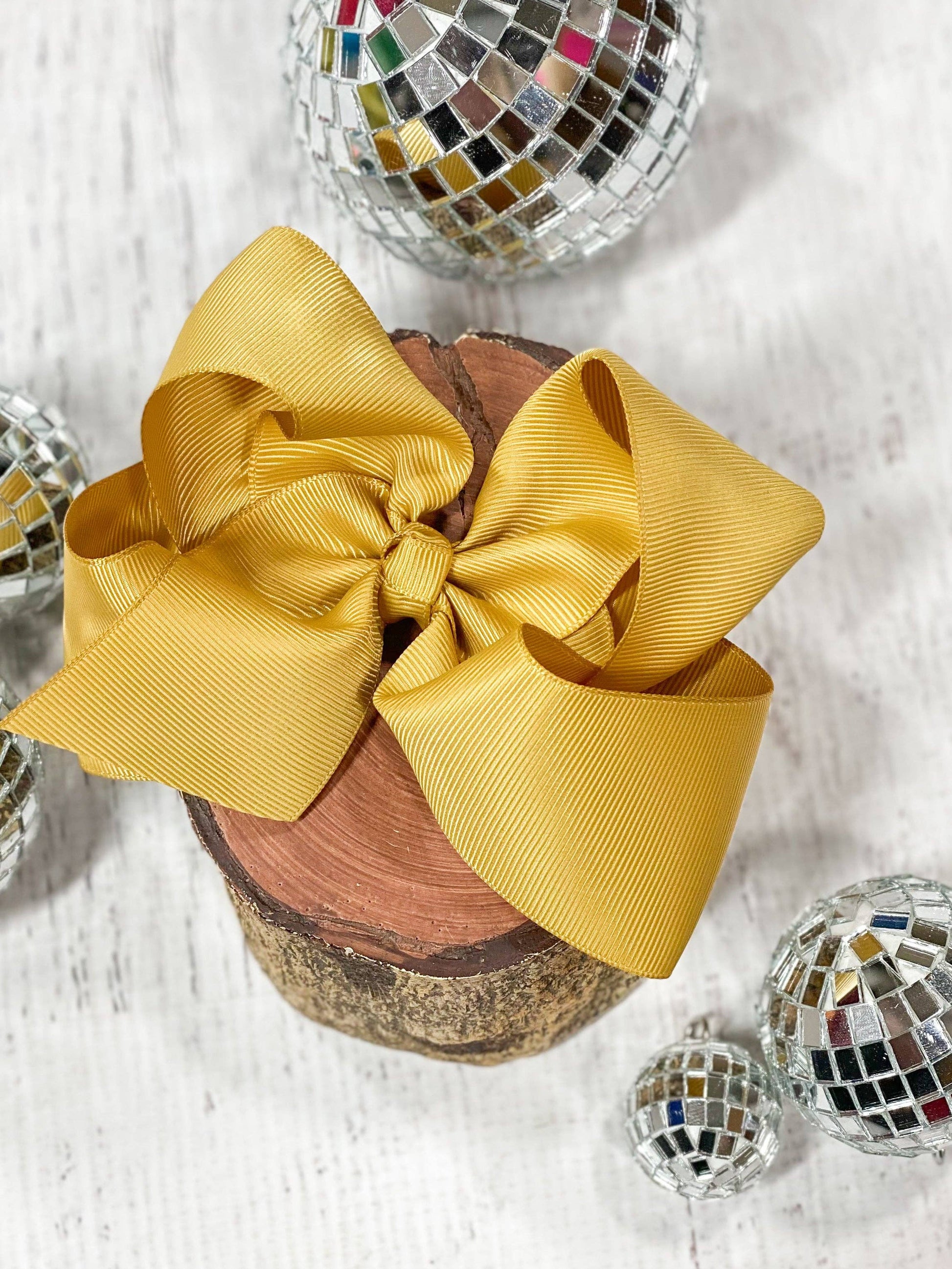 The Hair Bow Company - Classic Grosgrain Hair Bow - Alligator Clip - 4.5"