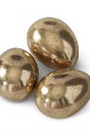 3 Inch Gold Gilded Resin Eggs