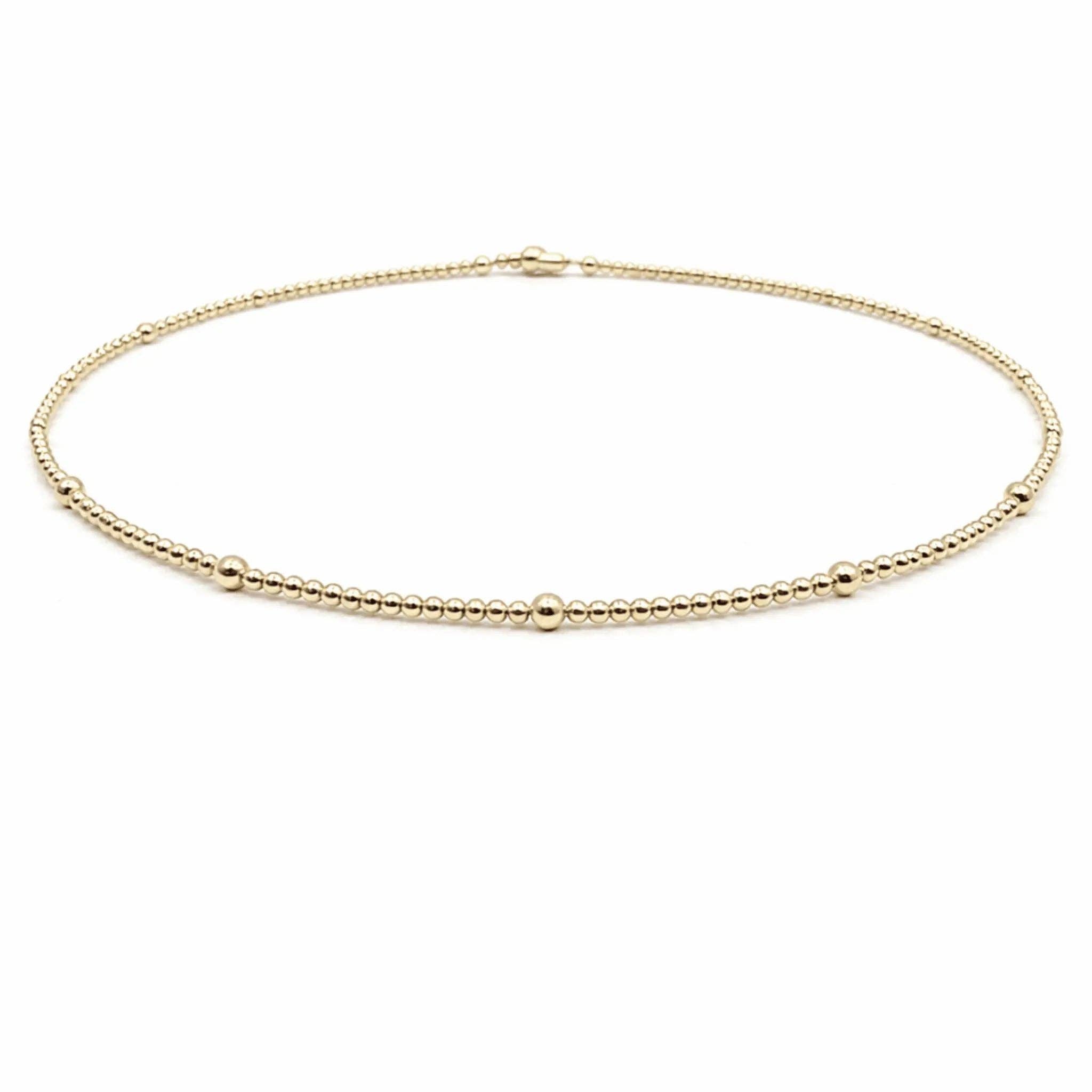 erin gray - 2mm 14k Gold Filled Waterproof Necklace