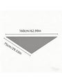 Triangle scarf size 160cm/62.99in x 75cm/29.53in