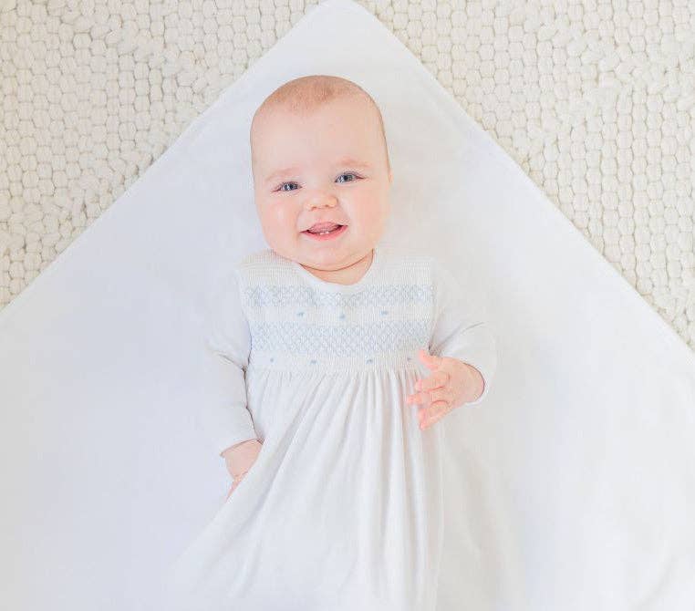 Feltman Brothers - Baby Boys & Girls Smocked Bullion Gown w/Hat