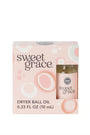 Sweet Grace dryer ball oil packaging on a white background
