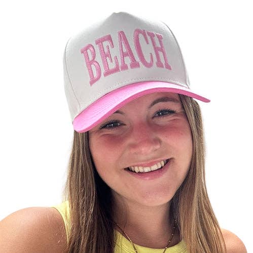 Girlie Girl Originals - LM-3014 BEACH CAP PINK
