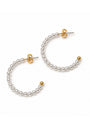 Girlie Girl Originals - ER-HP-1000 PEARL HOOP EARRINGS