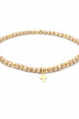 erin gray - Luxe Cross Bracelet in CHAMPAGNE