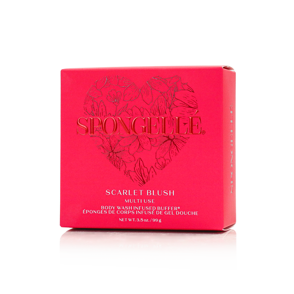 Spongellé | Scarlet Blush Heart Buffer 