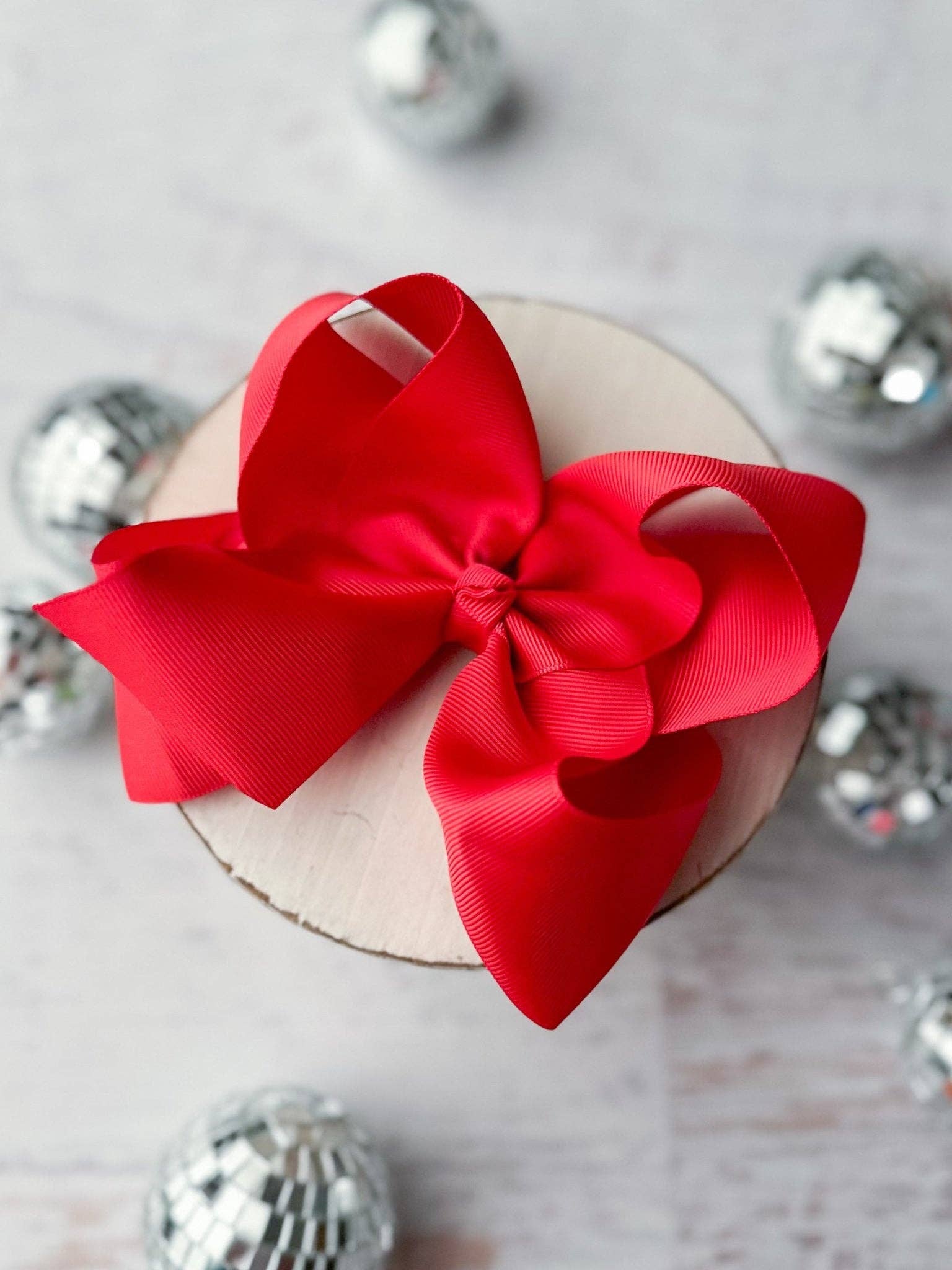 The Hair Bow Company - 5.5" Oversize Grosgrain Hair Bow | Alligator Clip or (Headband - Coming Soon)