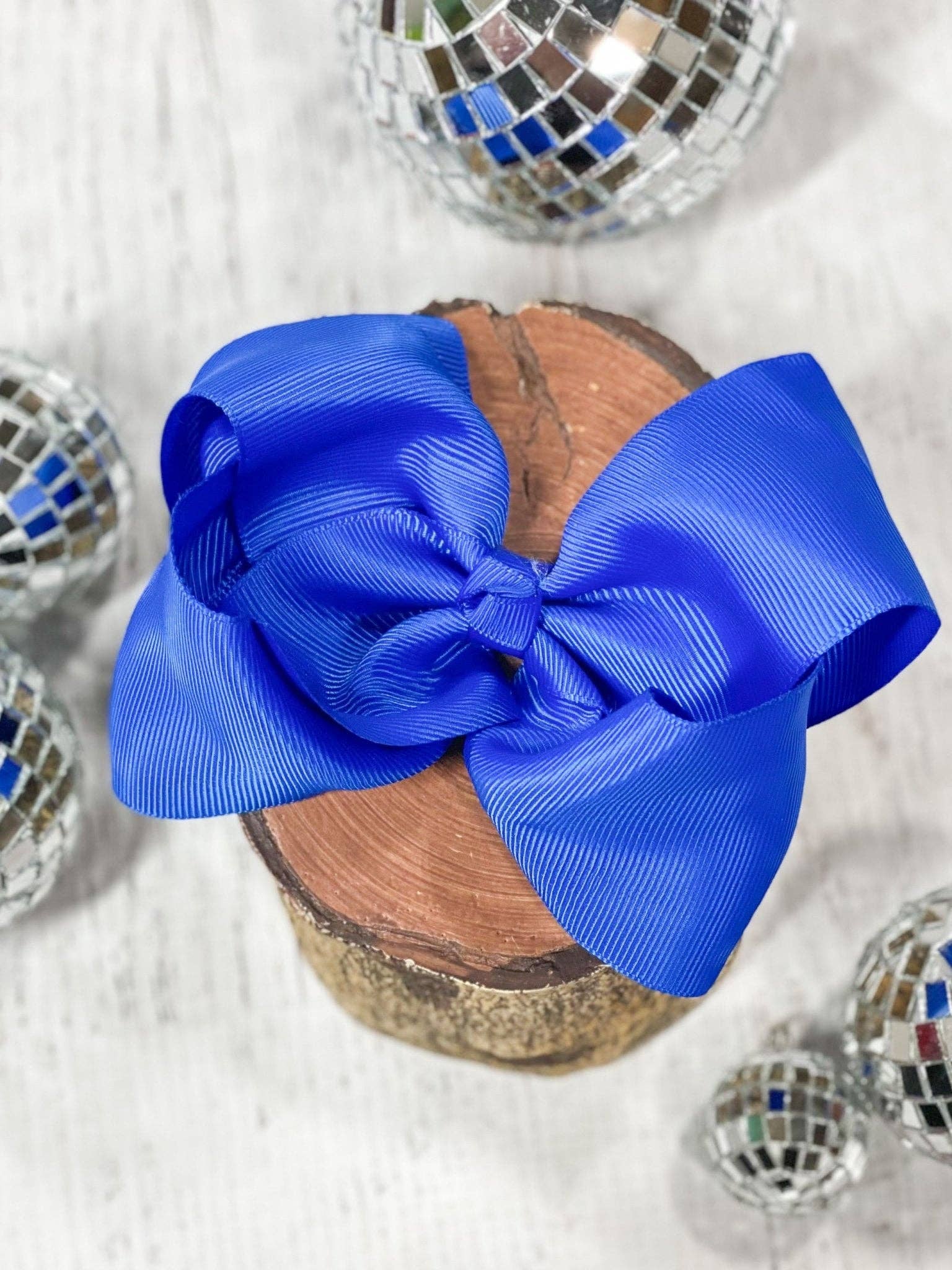 The Hair Bow Company - 4.5" Classic Grosgrain Hair Bow | Alligator Clip, Satin Headband, or French Clip