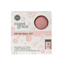 Sweet Grace dryer ball kit packaging with a pink dryer ball and oil bottle on a white background